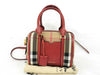 BURBERRY Nova Check 2-Way Mini Boston Bag, Christopher Bailey Period Handbag