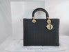 Dior Lady Dior Nylon Handbag with GD Hardware