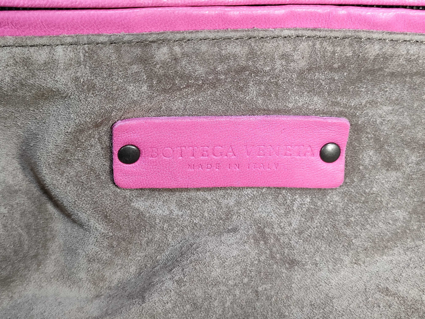 BOTTEGA VENETA Intrecciato Handbag 2-Way Shoulder Bag with Pouch