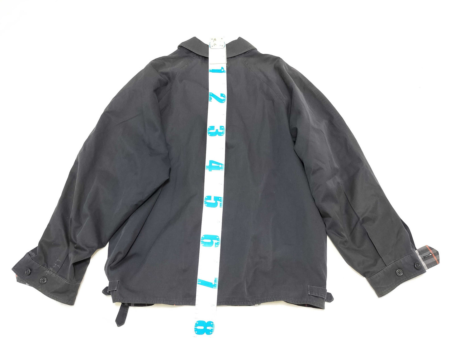 Burberrys Navy Coat Jacket