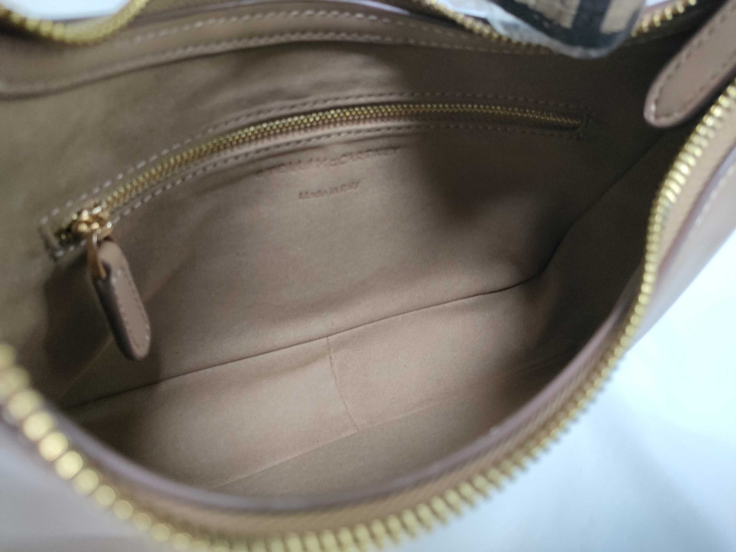 Stella McCartney Leather 2-Way Brown Shoulder Bag