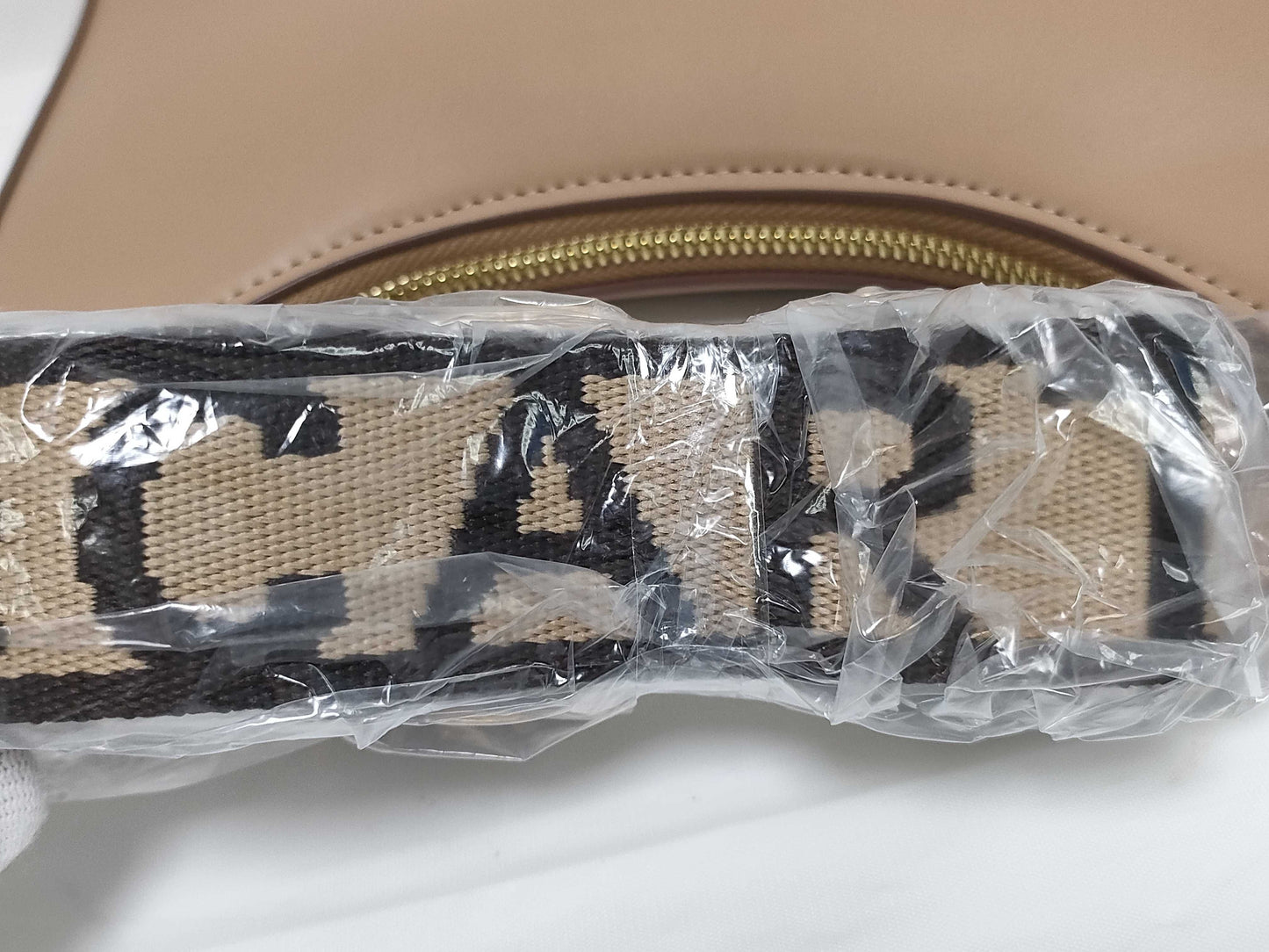 Stella McCartney Leather 2-Way Brown Shoulder Bag
