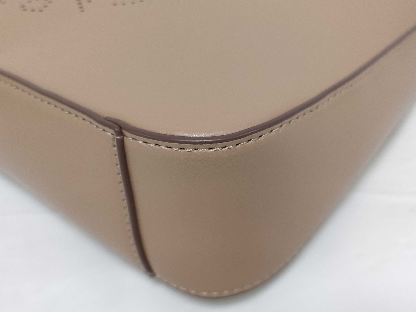Stella McCartney Leather 2-Way Brown Shoulder Bag