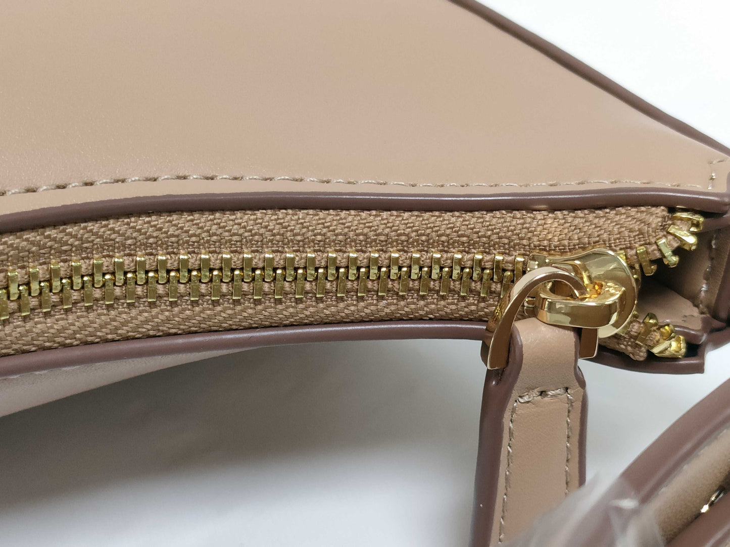 Stella McCartney Leather 2-Way Brown Shoulder Bag