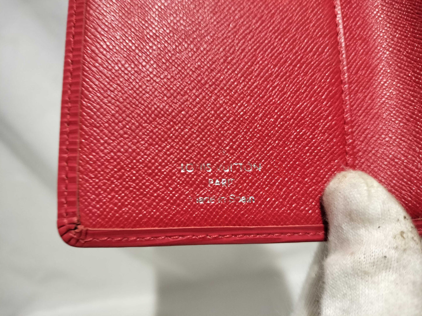 LOUIS VUITTON Epi Agenda Poche Notebook Cover