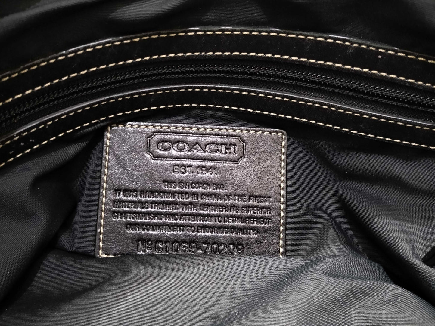 COACH 70209 / Kate Spade / Nylon / Shoulder / Handbag *3