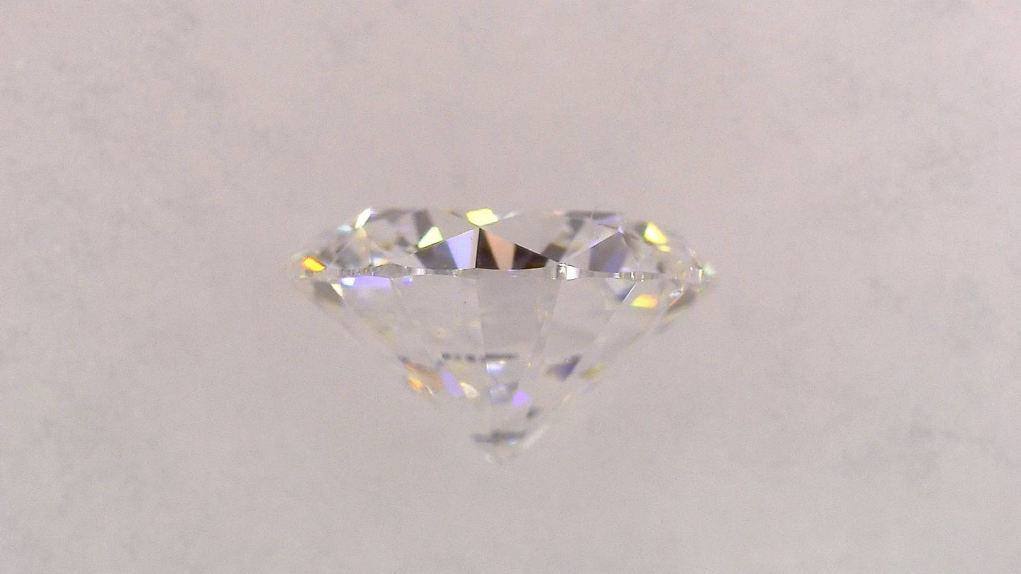0.409ct D VS-1 GOOD/GD/VG FAINT NATURAL 4.83-4.85X2.82mm Diamond Loose