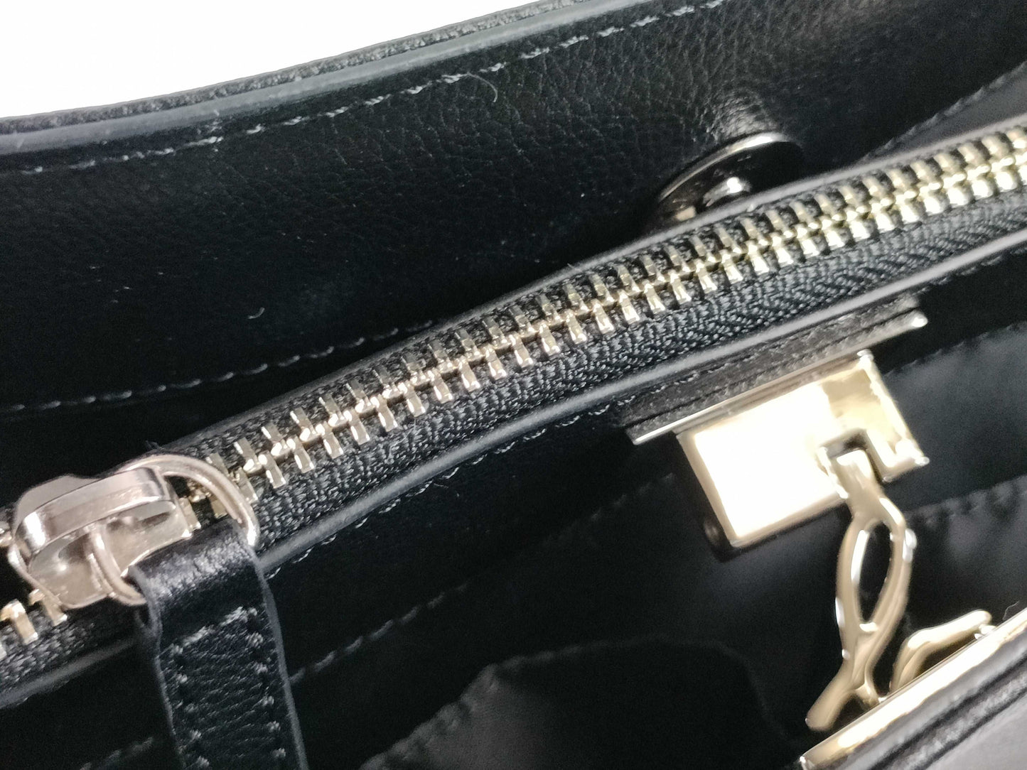 agnes b. Leather 2-Way Handbag