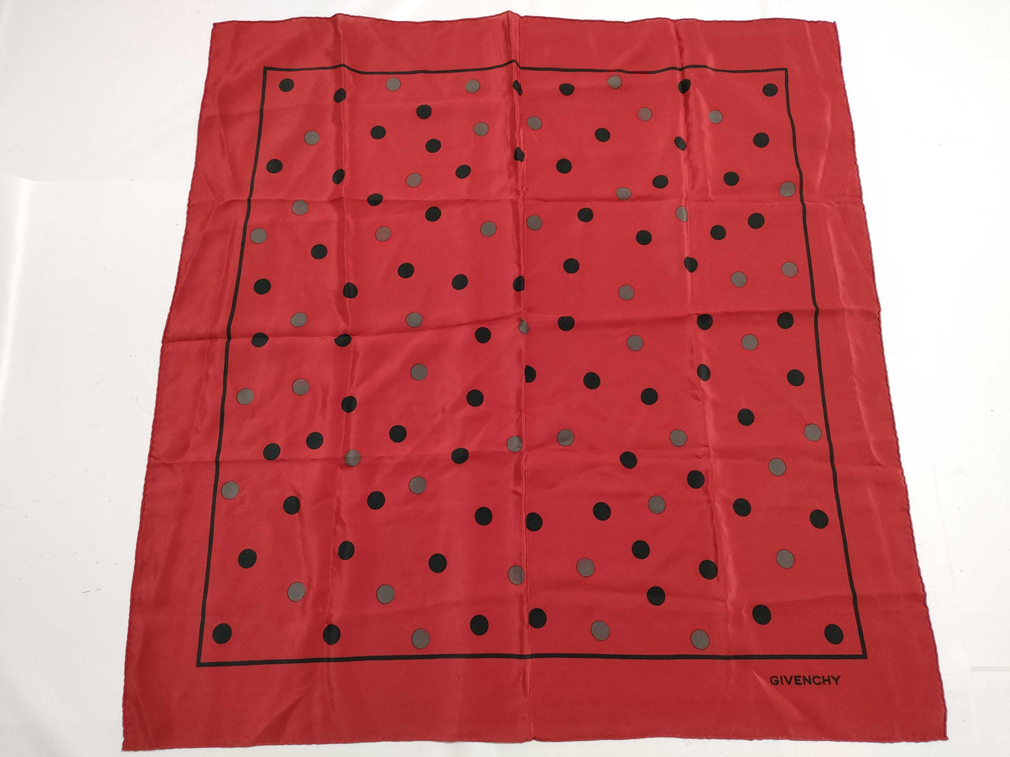 CELINE Macadam hardware pattern / Mila Schon 100% cashmere unused scarf / Givenchy scarf etc.