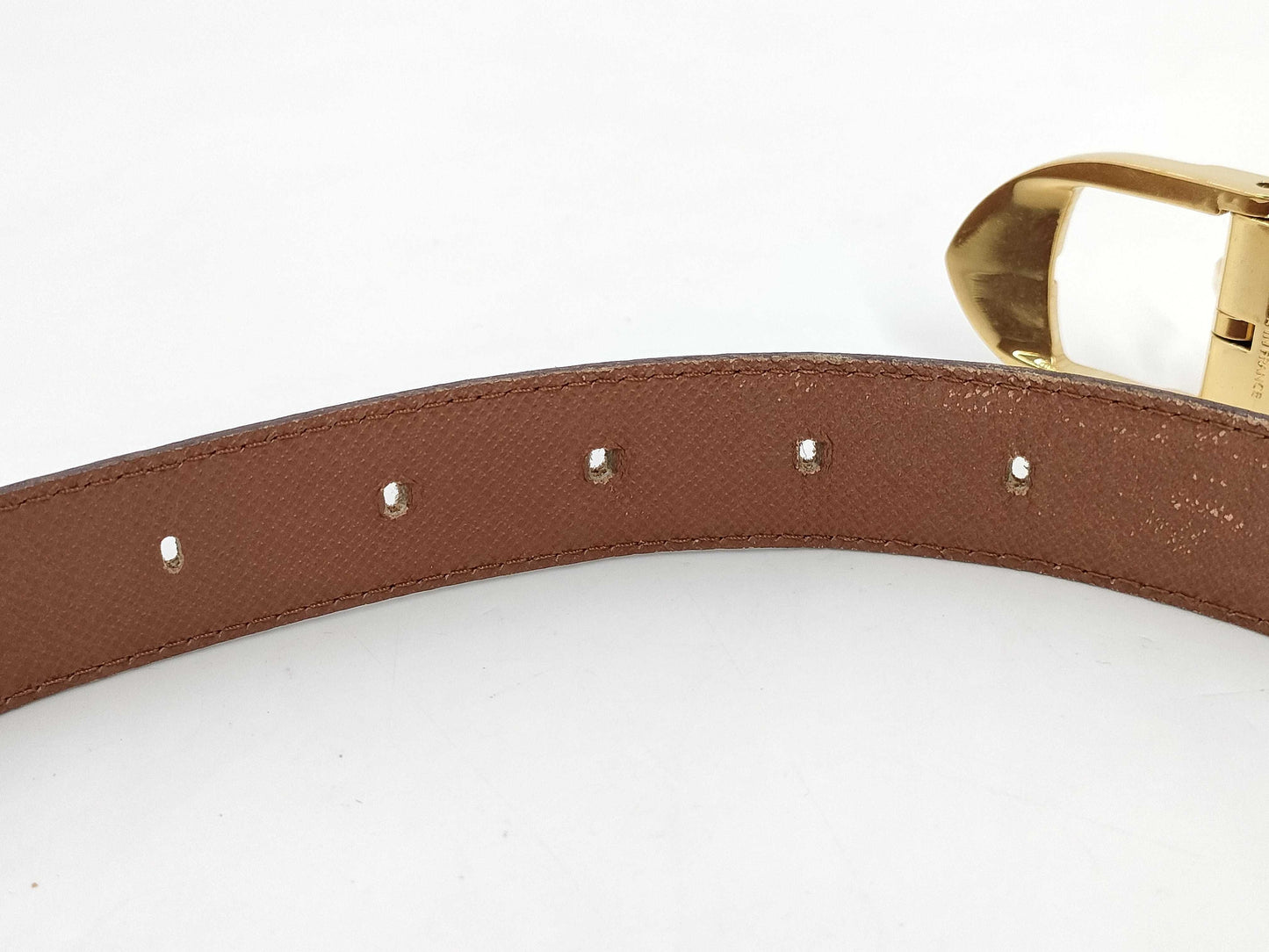 LOUIS VUITTON Monogram Santur Women's Belt
