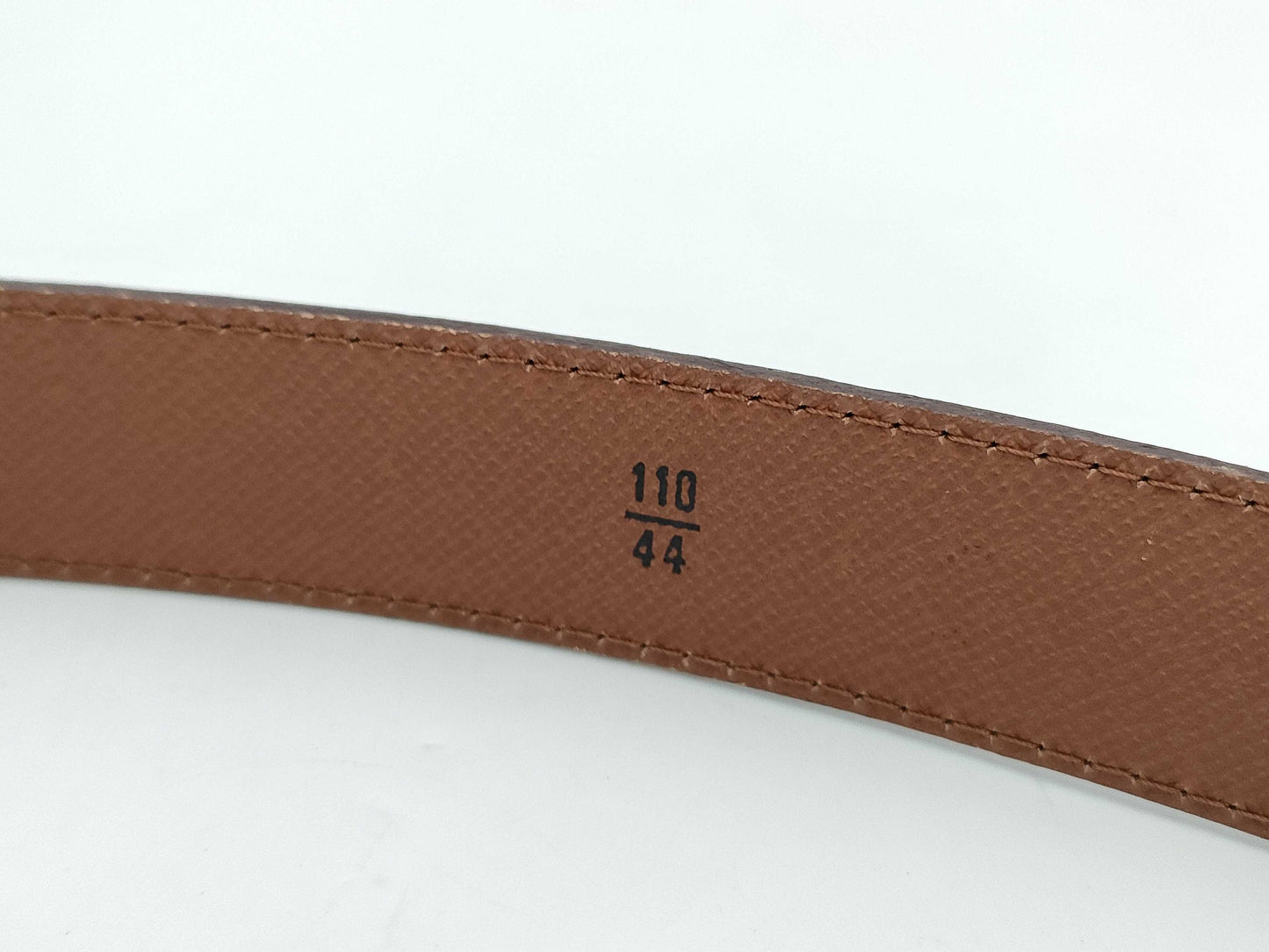LOUIS VUITTON Monogram Santur Women's Belt