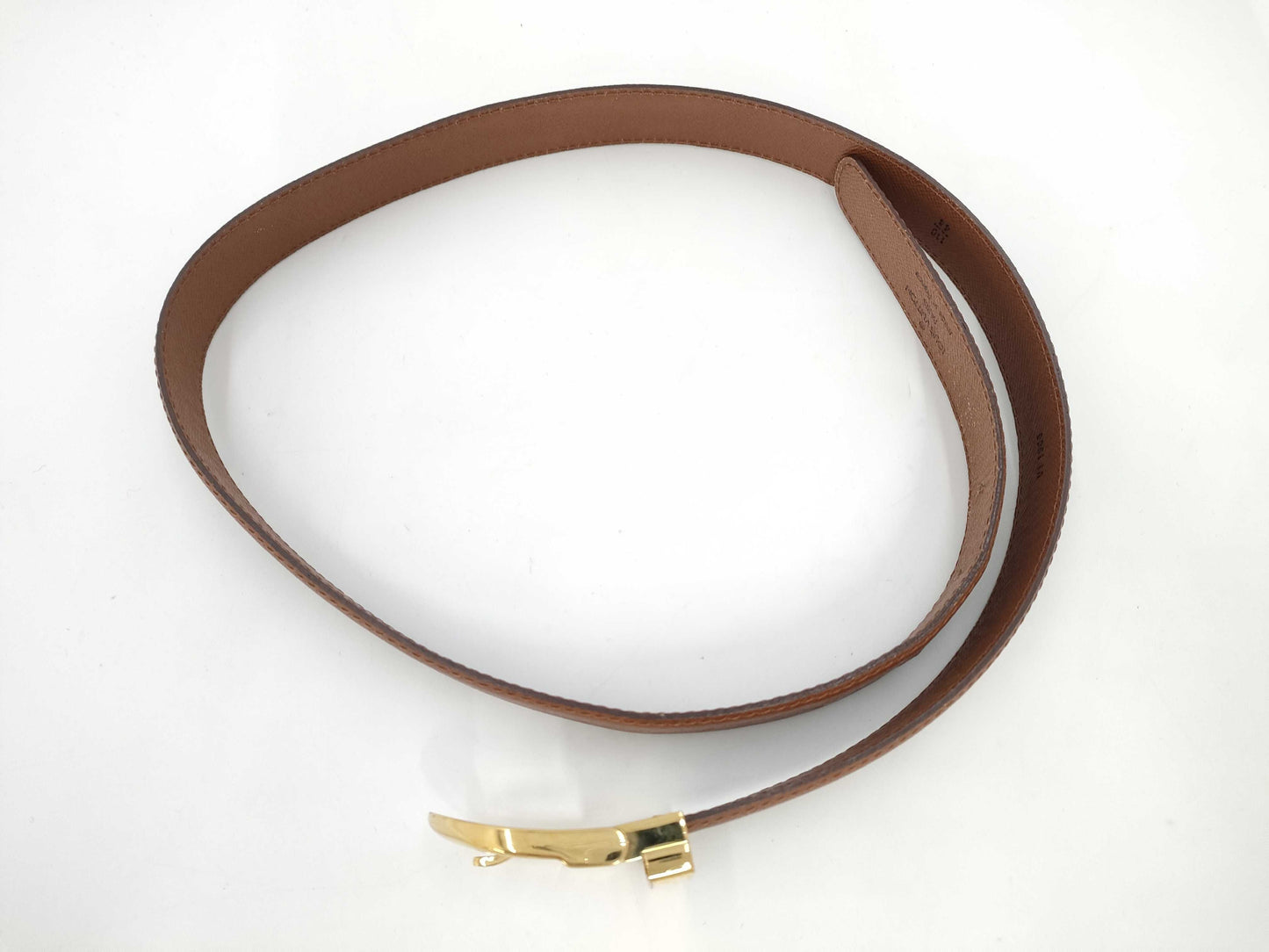 LOUIS VUITTON Monogram Santur Women's Belt