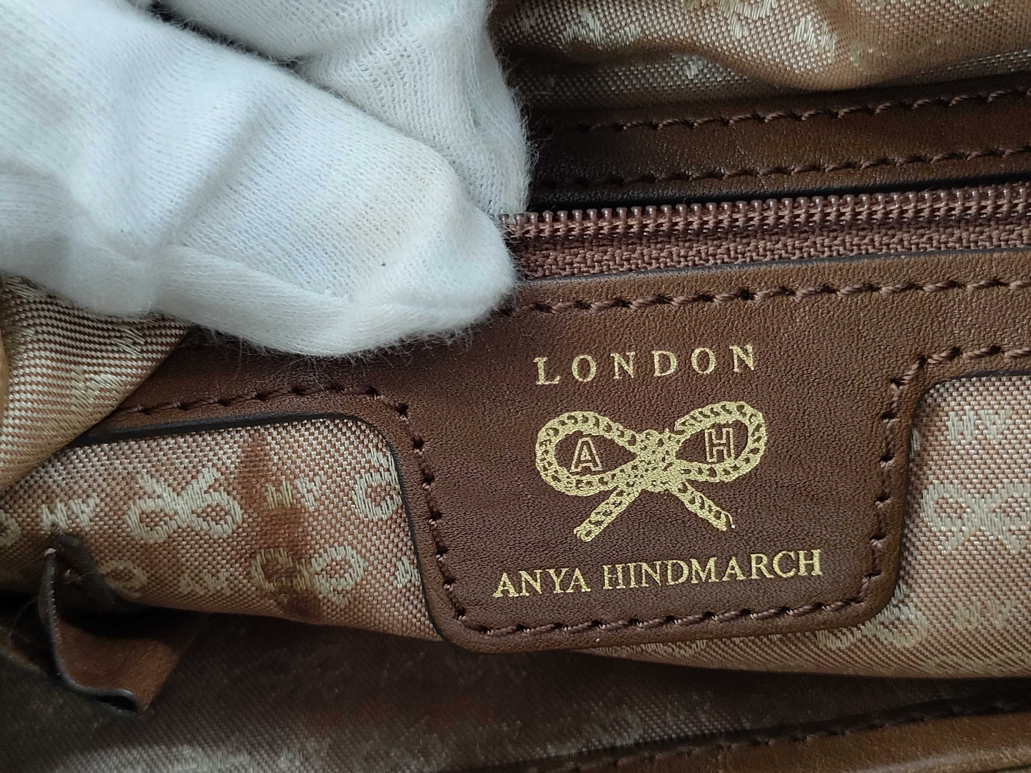 Anya Hindmarch Leather 2-Way Shoulder Bag