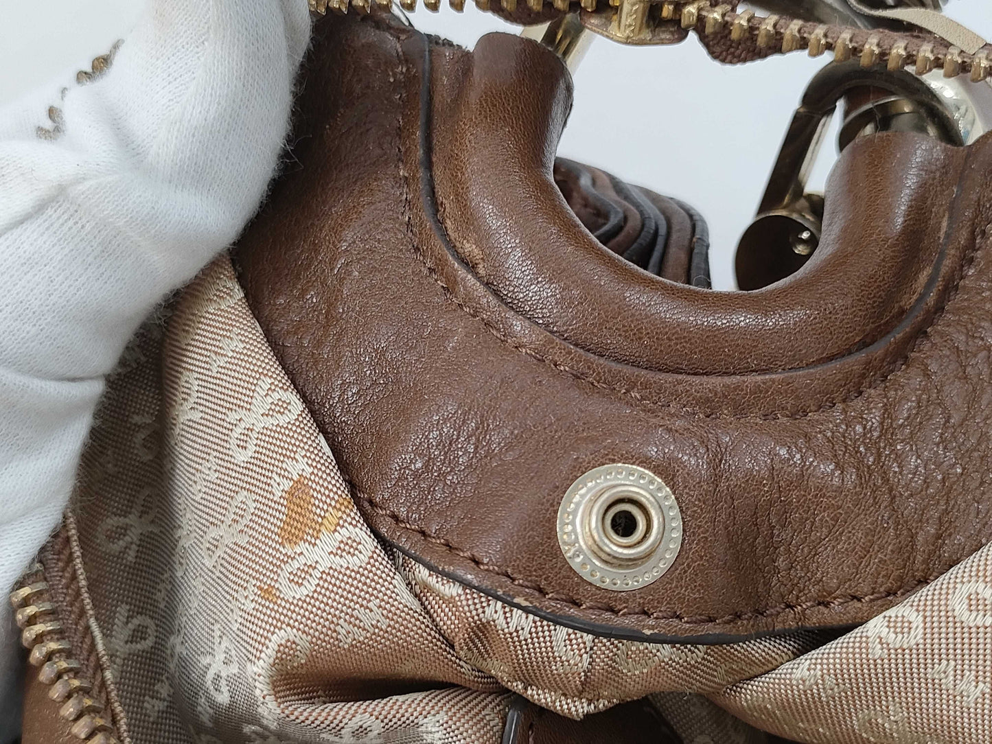 Anya Hindmarch Leather 2-Way Shoulder Bag