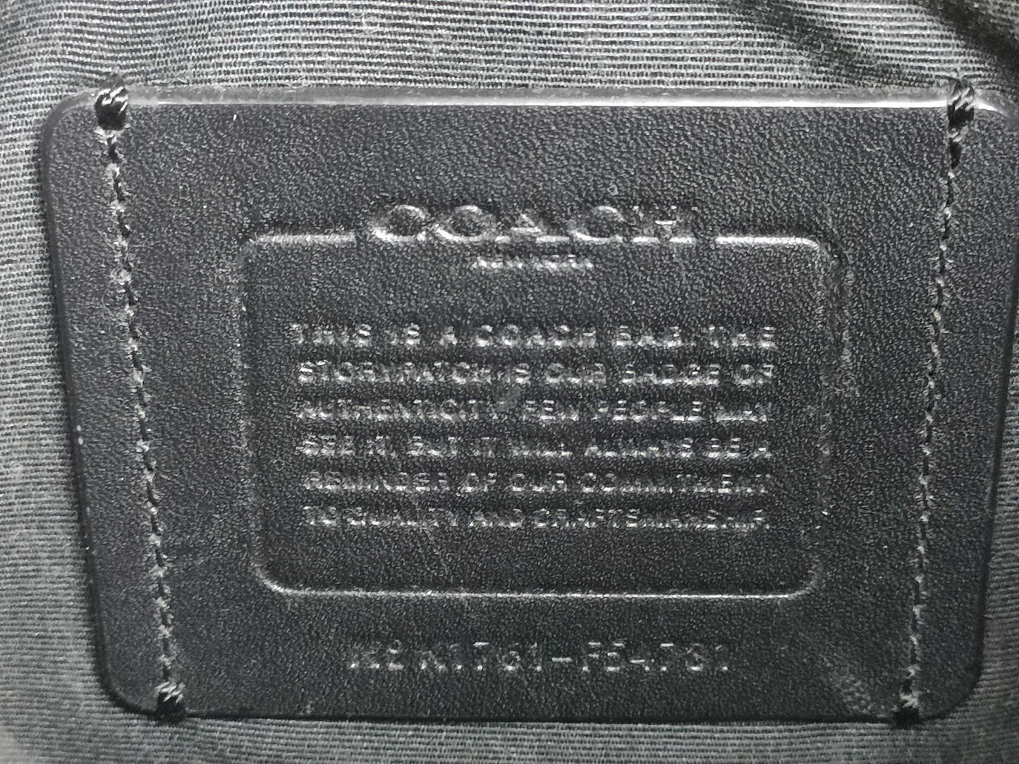 COACH Signature Shoulder Bag Shoulder Bag