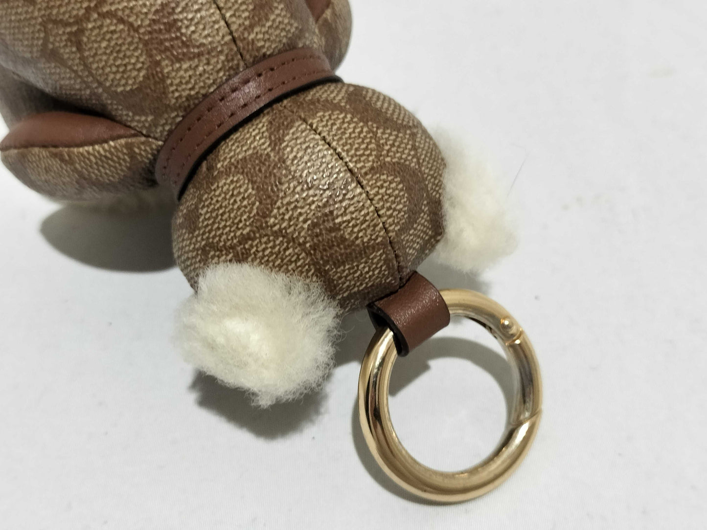 COACH Signature Bear Charm