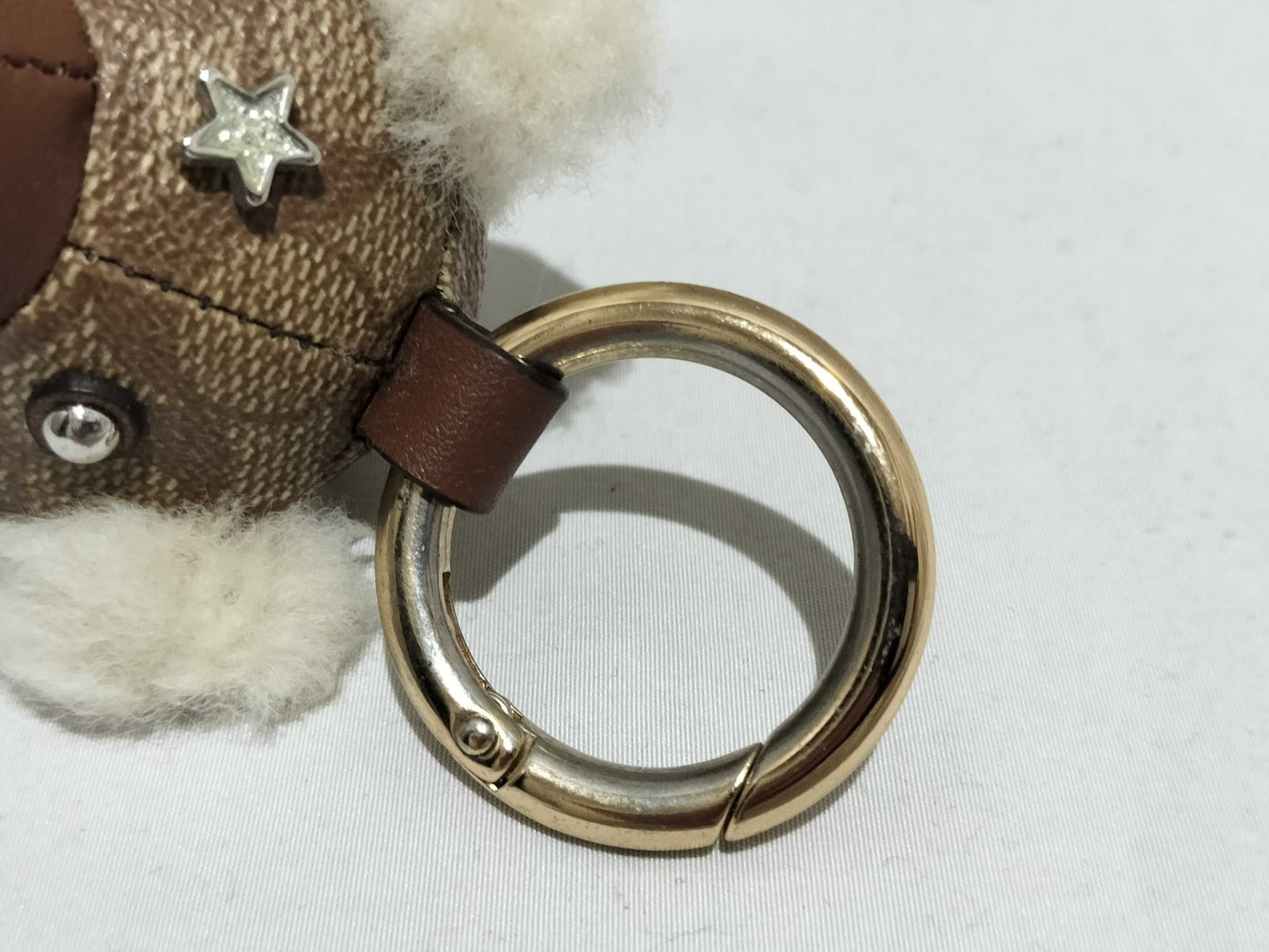 COACH Signature Bear Charm