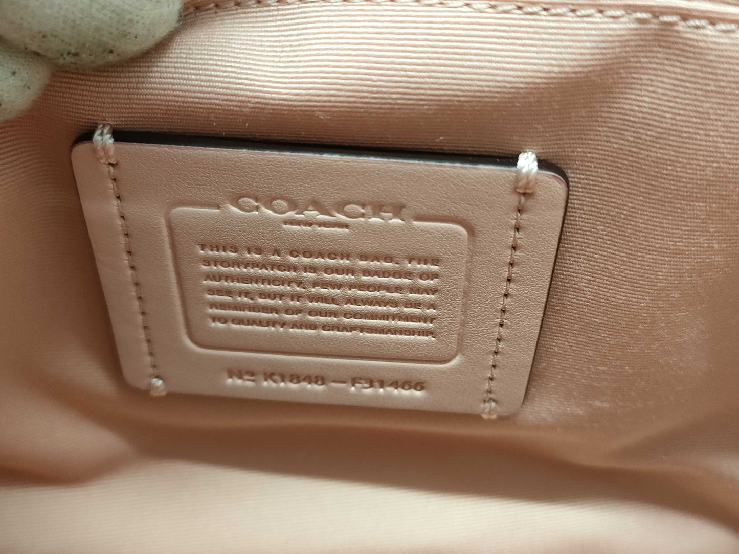 COACH Leather Bag Handbag