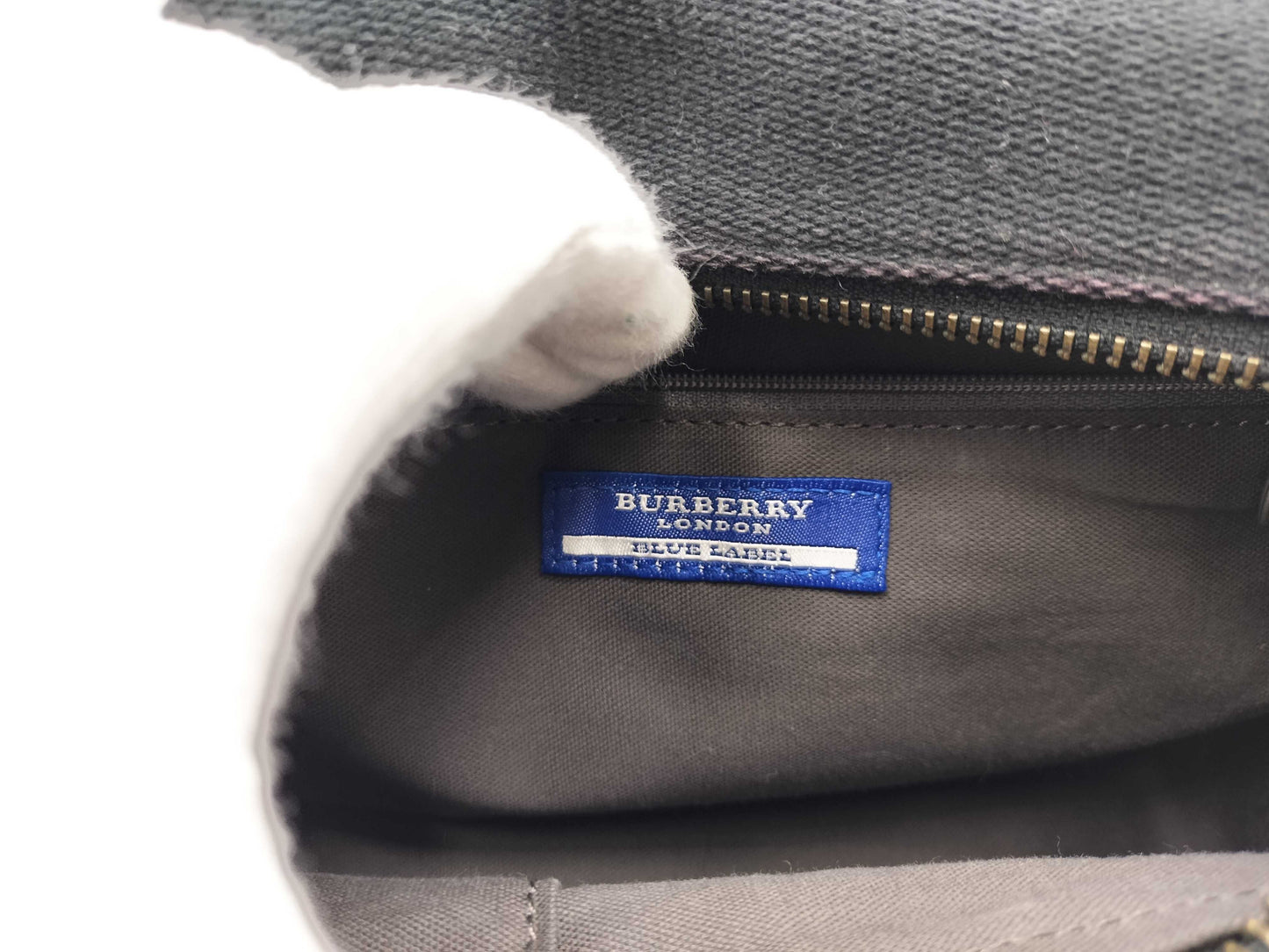 BURBERRY Black Shoulder Bag