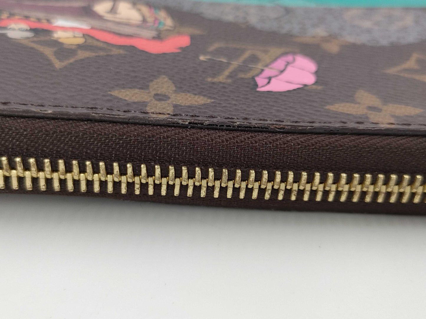 LOUIS VUITTON Monogram Evasion Zippy Wallet