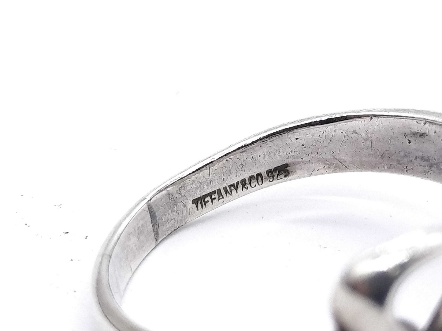 Tiffany & Co. Triple Heart Ring, Sterling Silver, 3.0g