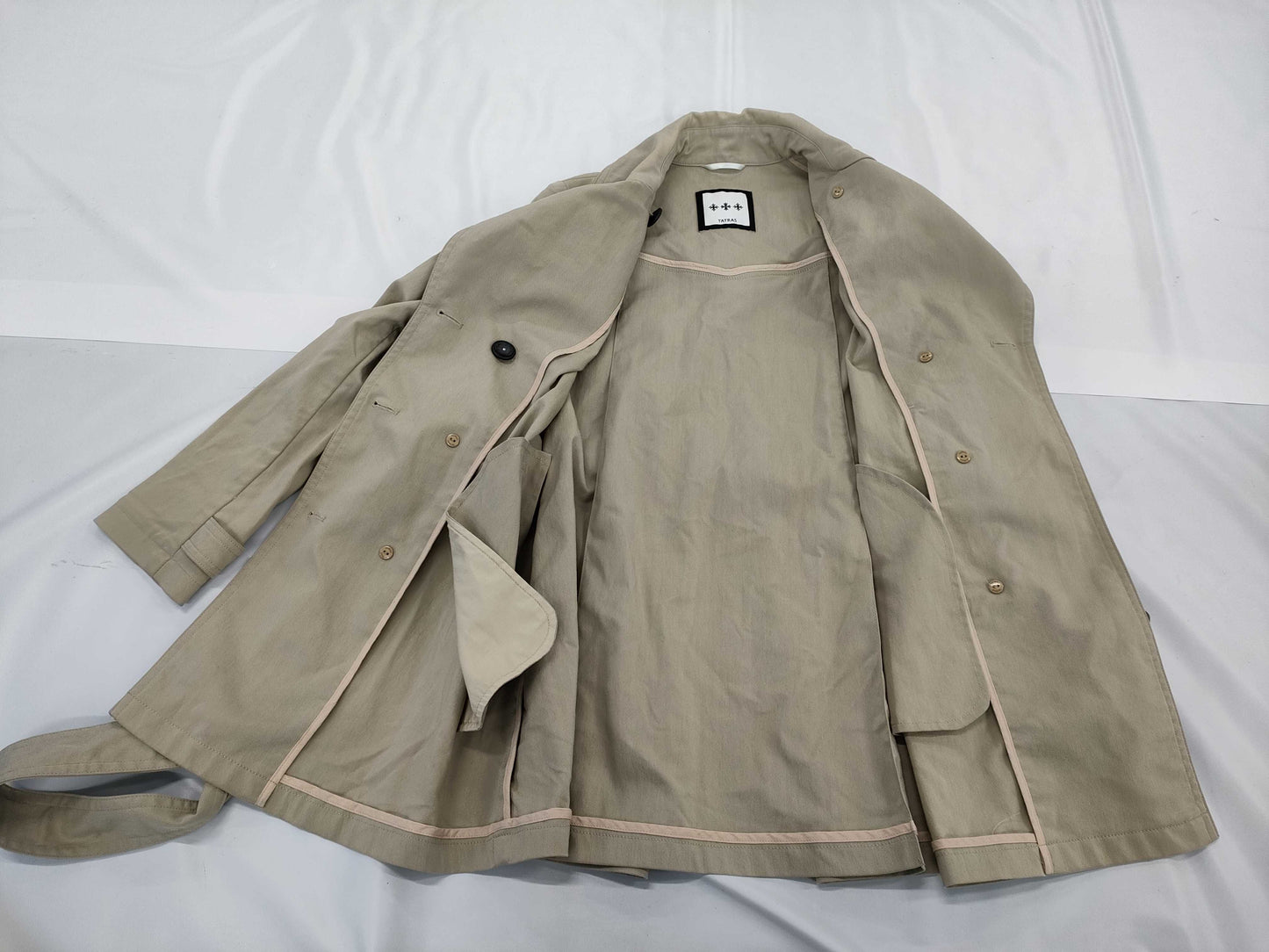 TATRAS/Trench Coat/Beige Coat