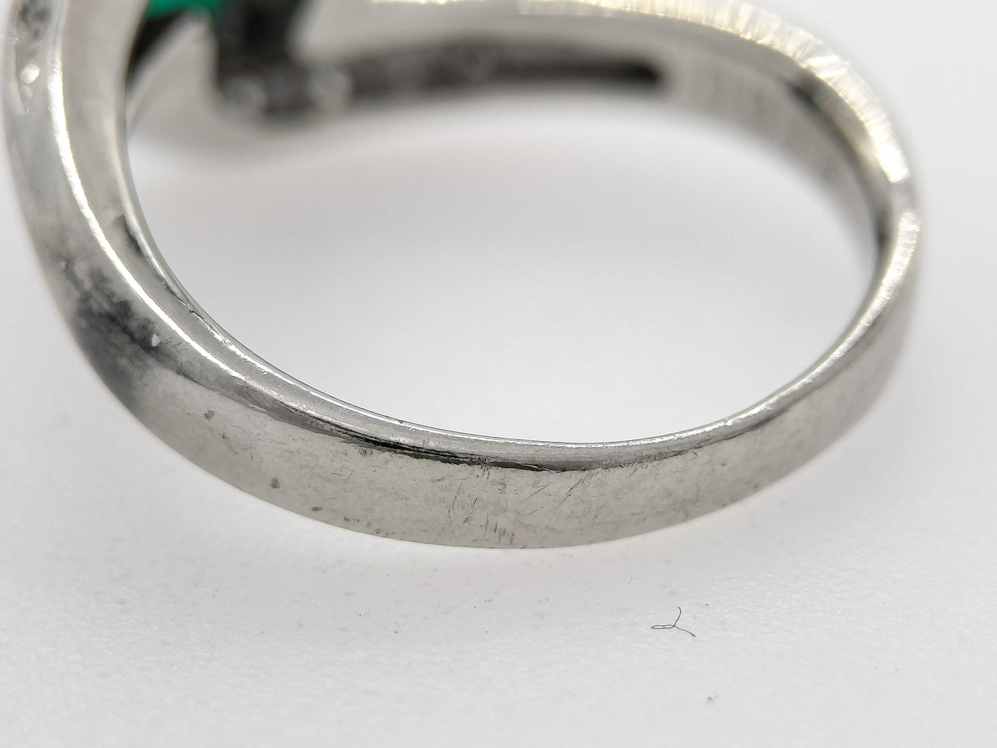 E0.38ct D0.19ct PT900 6.4g Ring