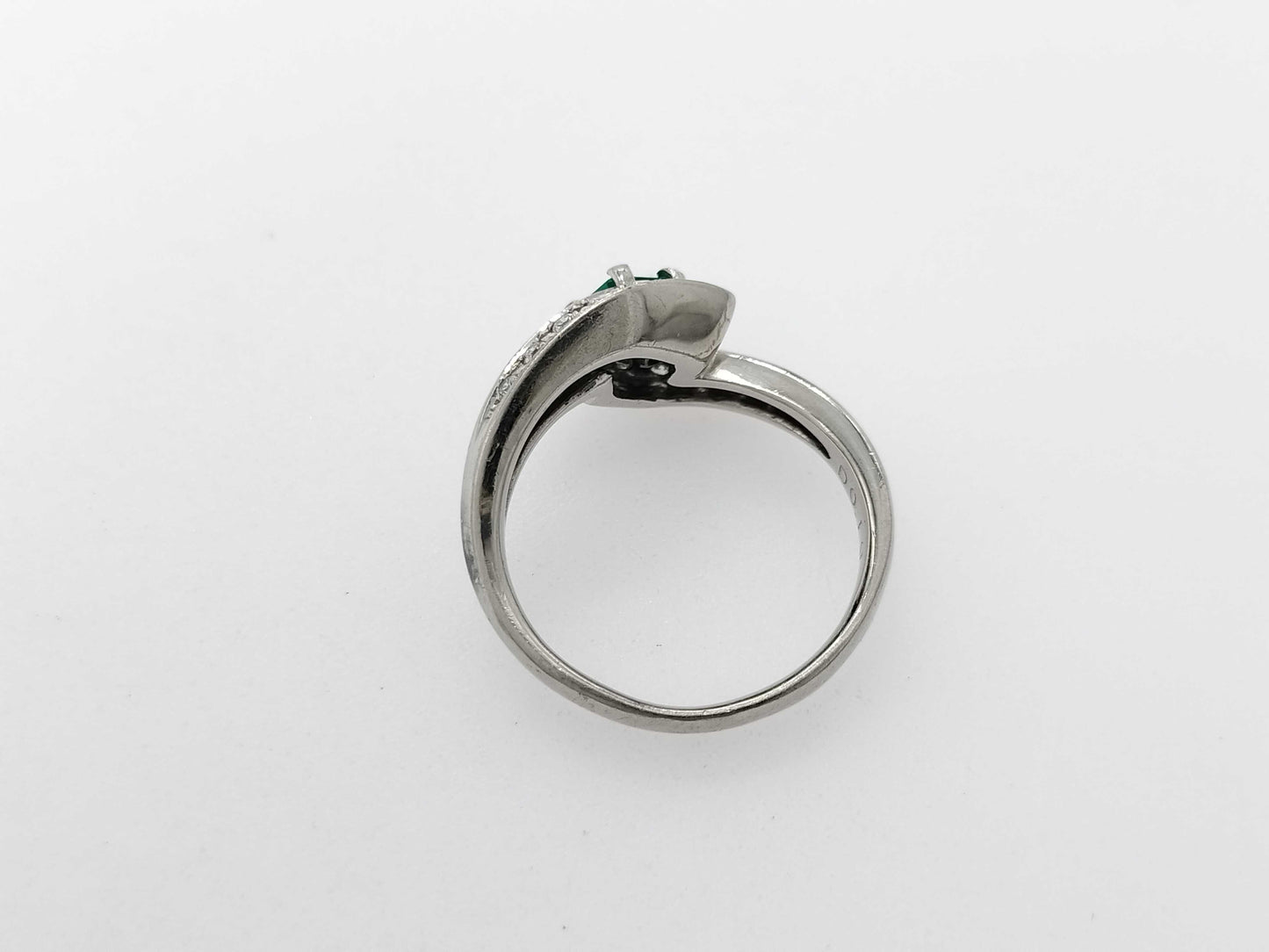 E0.38ct D0.19ct PT900 6.4g Ring