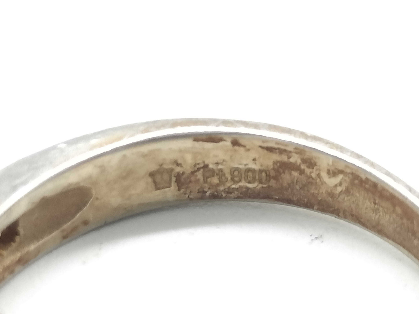 D0.59ct Pt900 5.4g Ring