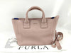 FURLA 2-way leather handbag