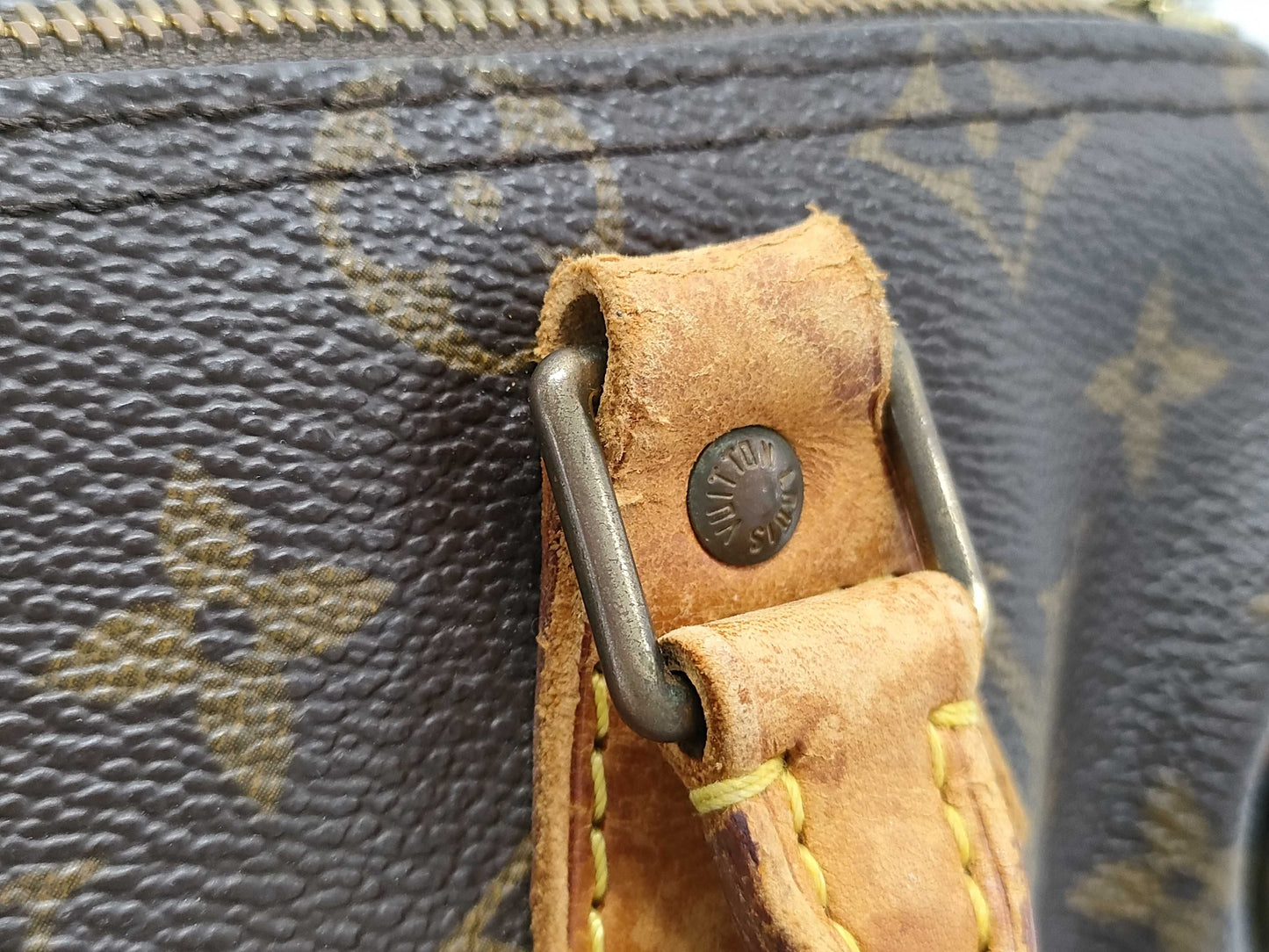 LOUIS VUITTON Monogram M41109 Speedy 25 Handbag