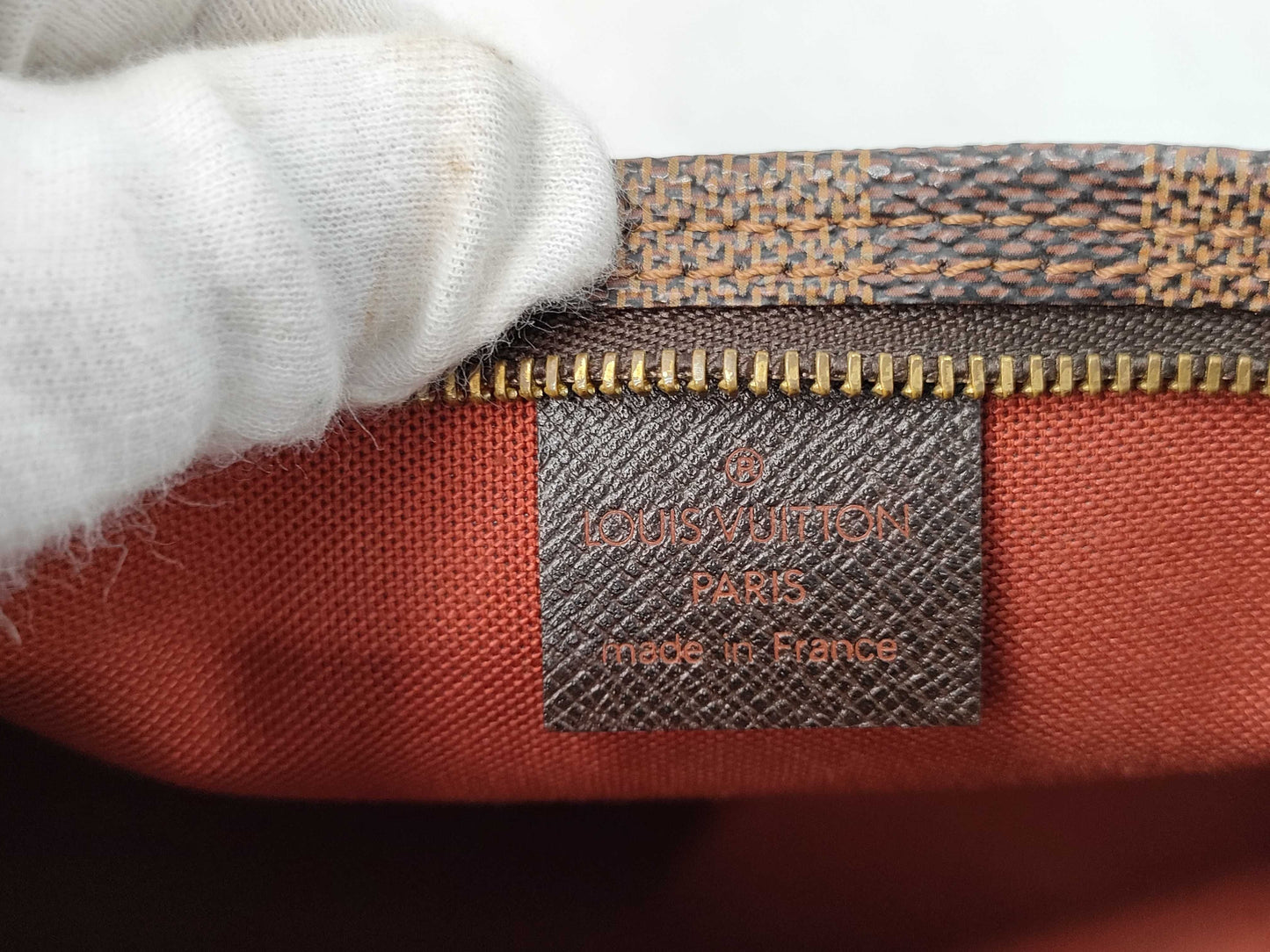 LOUIS VUITTON Damier Truth Makeup Handbag