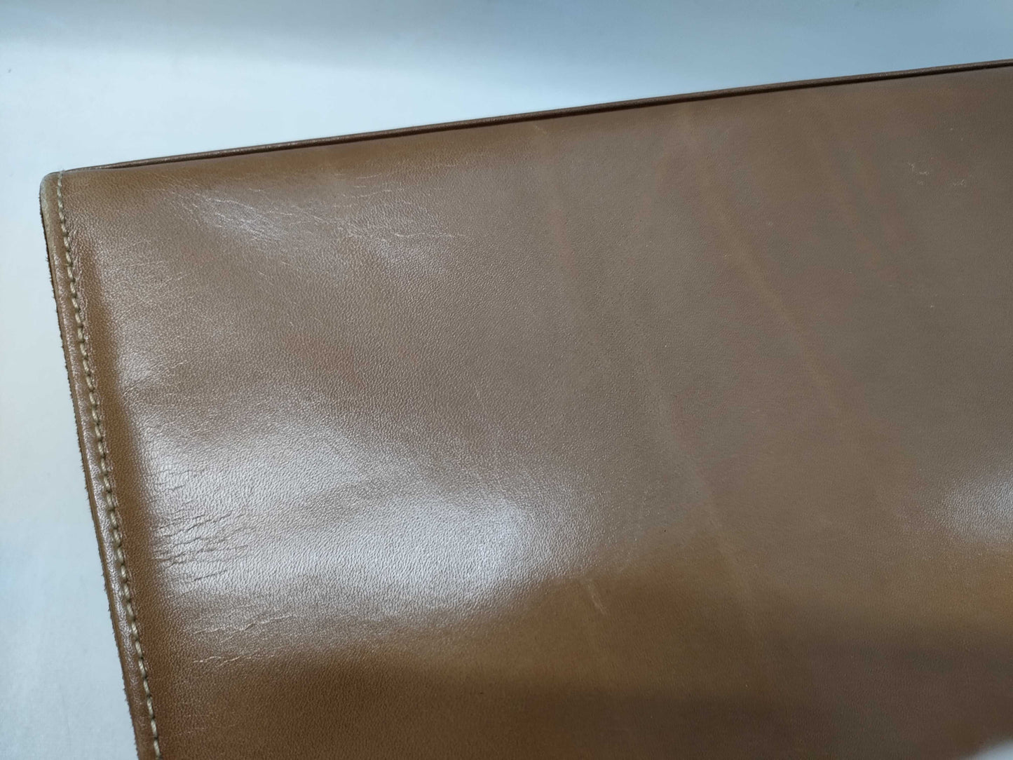 BALLY Full Leather Brown Handbag with Suede Sides