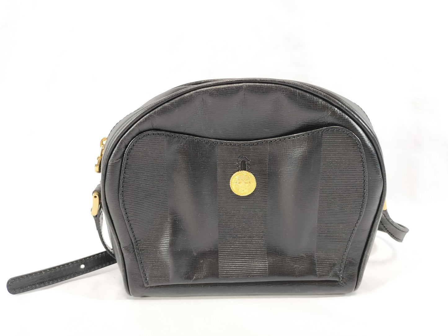 FENDI Pecan Pattern Black/Shoulder Bag