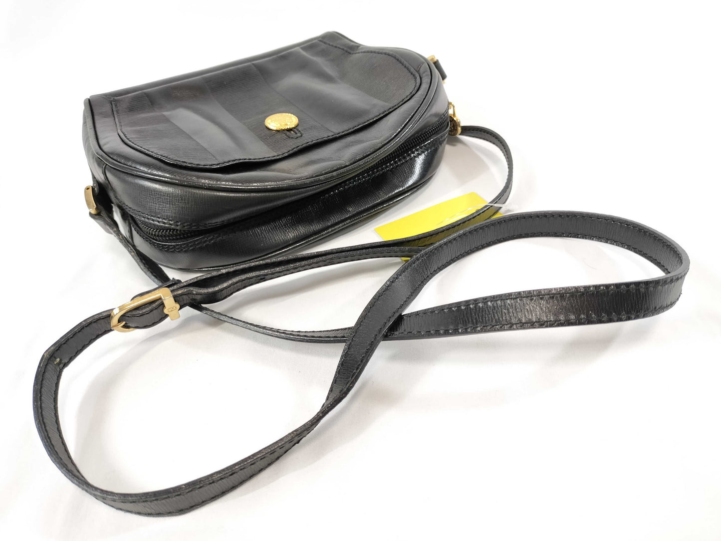 FENDI Pecan Pattern Black/Shoulder Bag