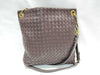 BOTTEGA VENETA Intrecciato Shoulder Bag/Brown/Vintage