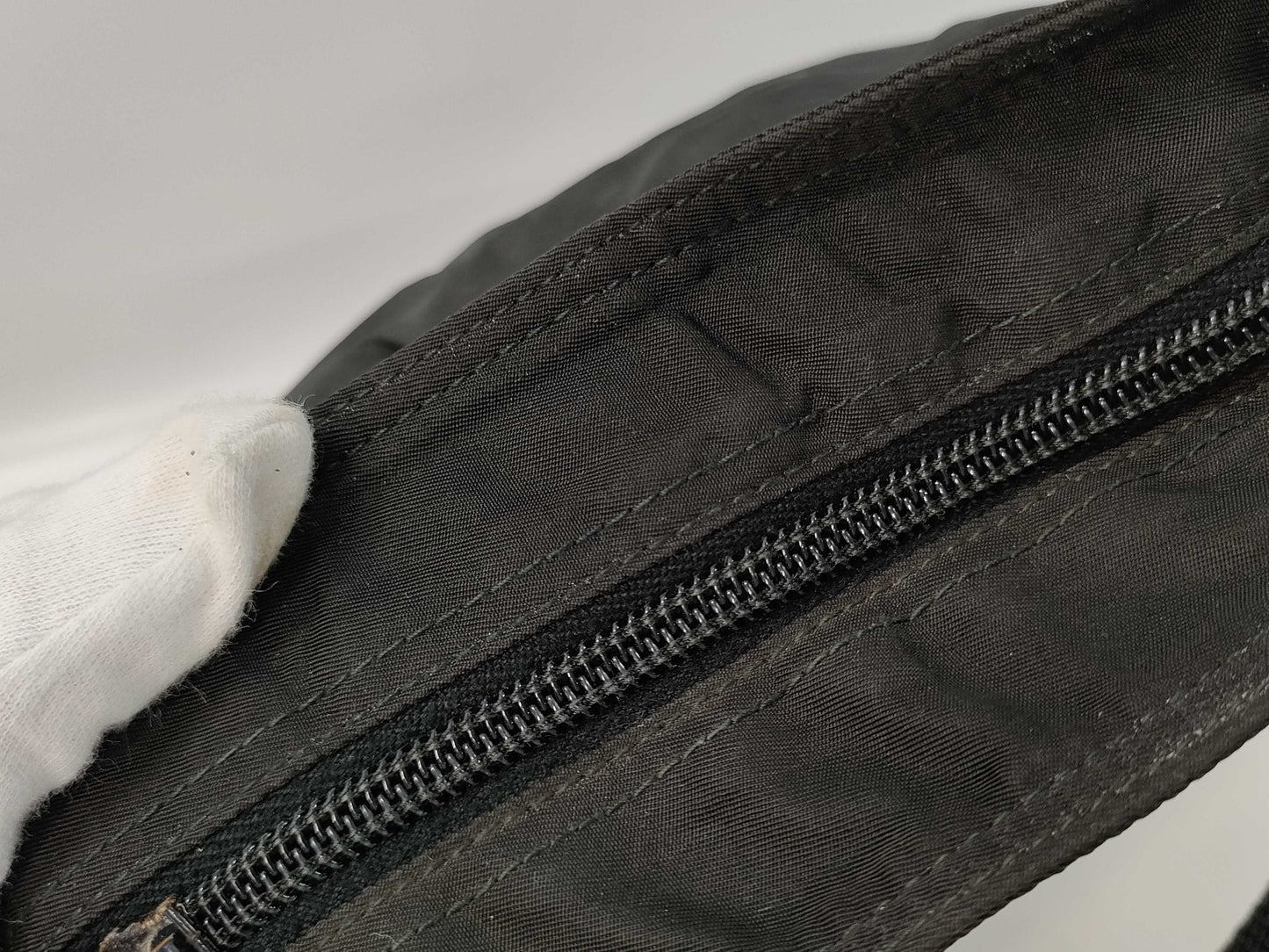PRADA nylon shoulder bag