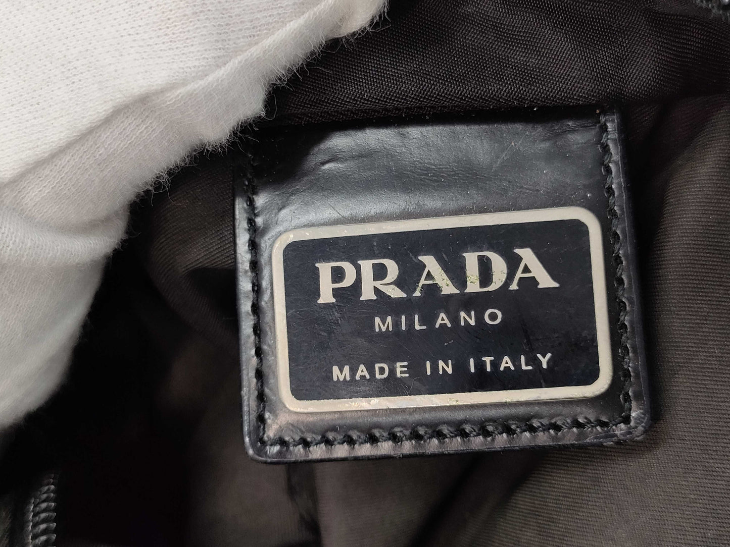 PRADA nylon shoulder bag