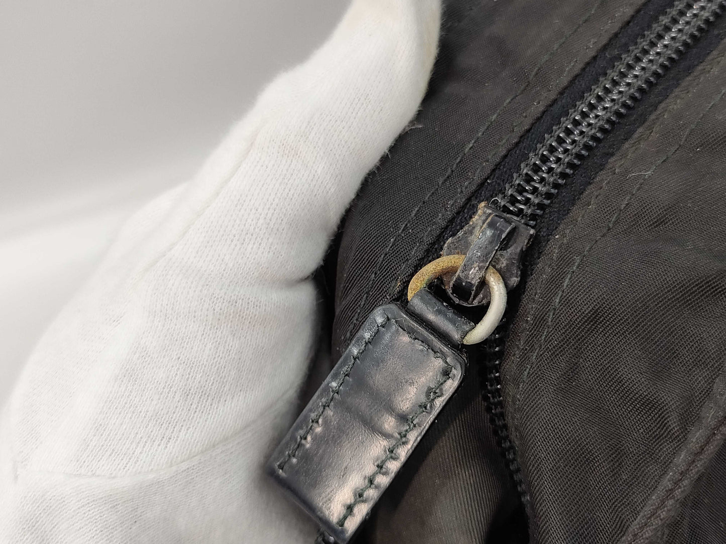 PRADA nylon shoulder bag