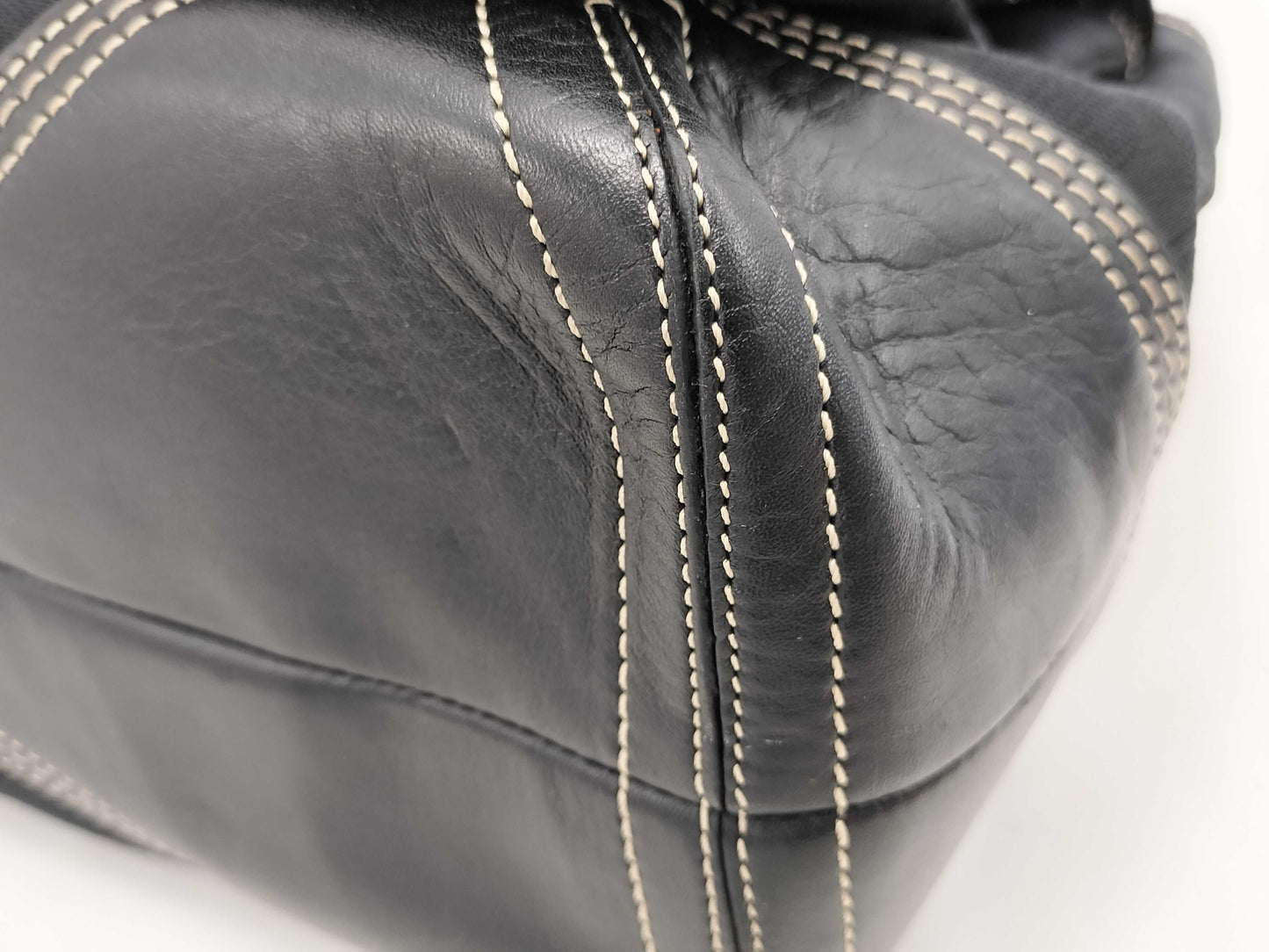COACH Signature Canvas One-Shoulder Tote Bag