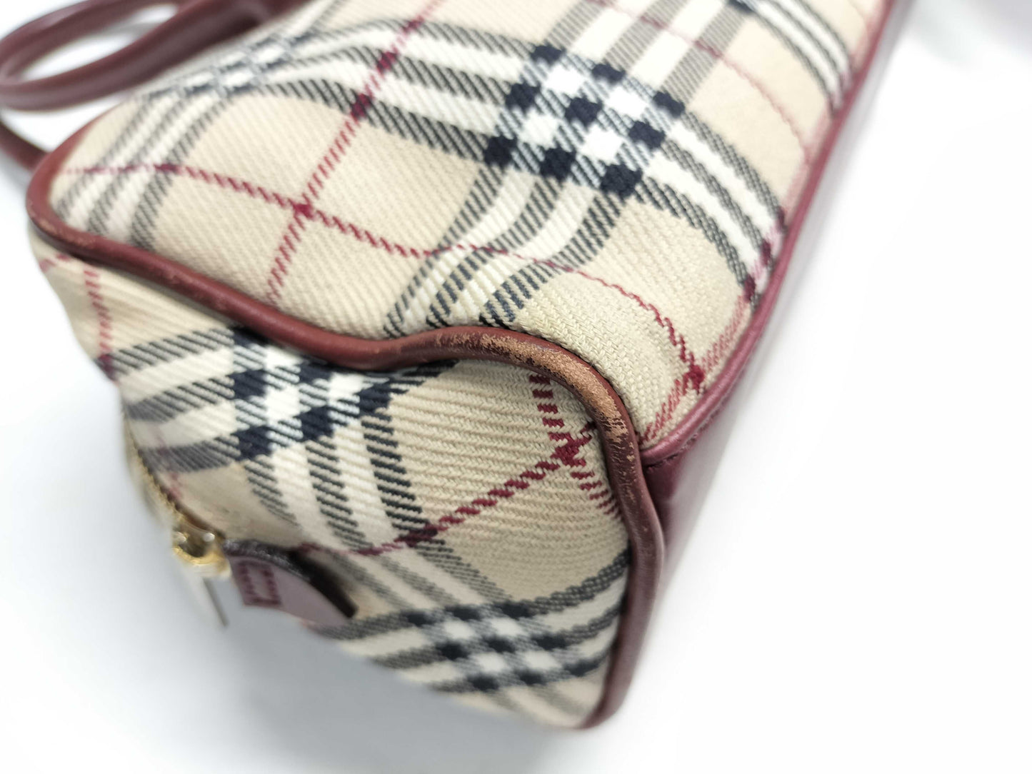 BURBERRY Nova Check Tote Shoulder Bag