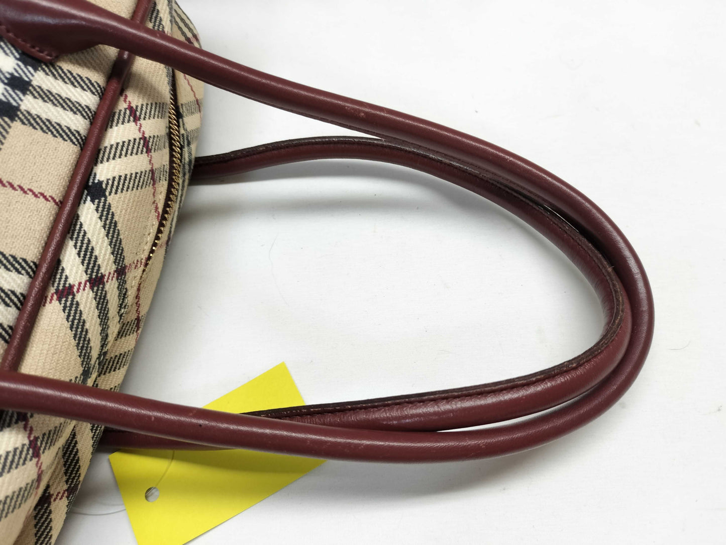 BURBERRY Nova Check Tote Shoulder Bag