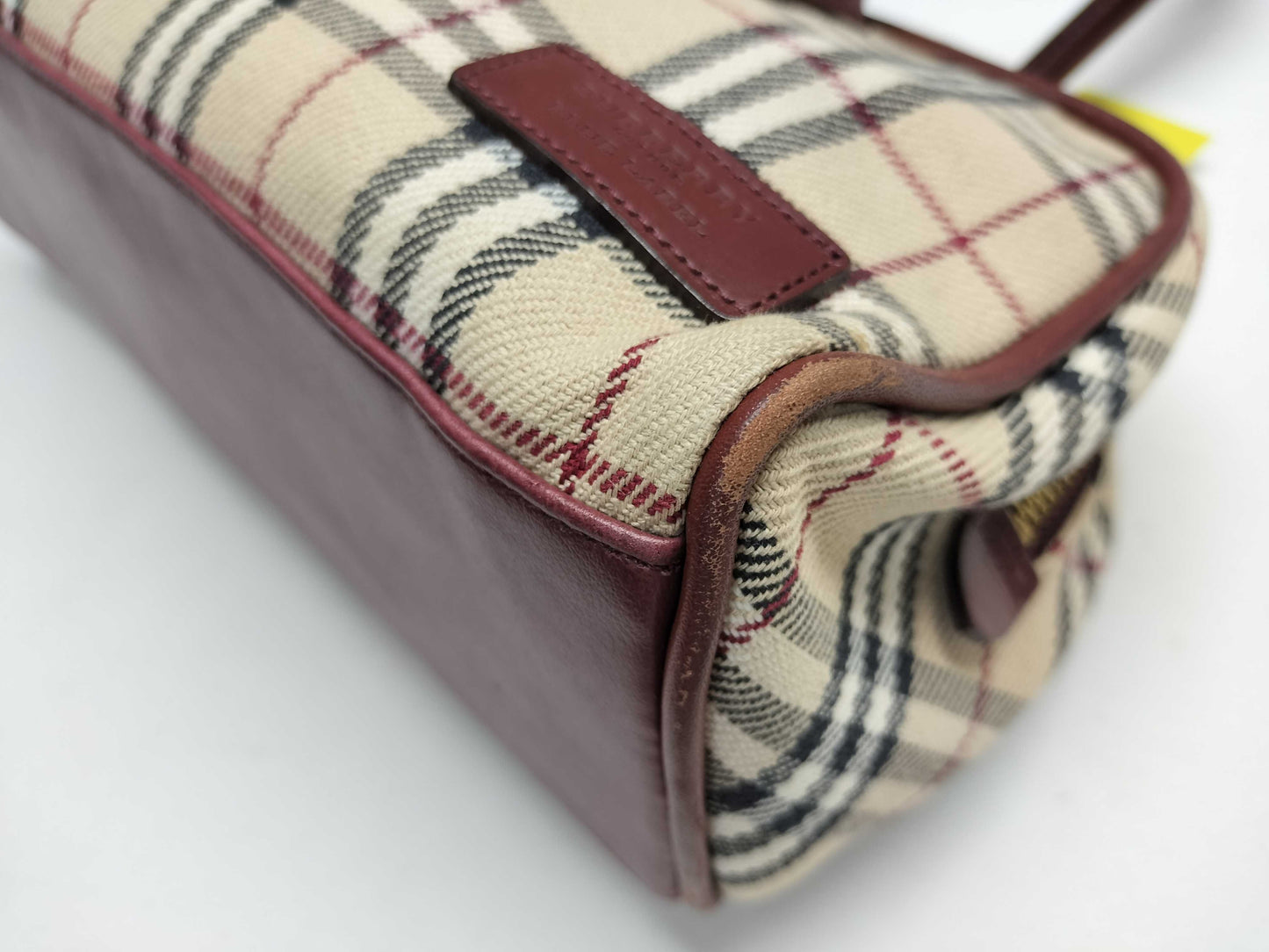BURBERRY Nova Check Tote Shoulder Bag