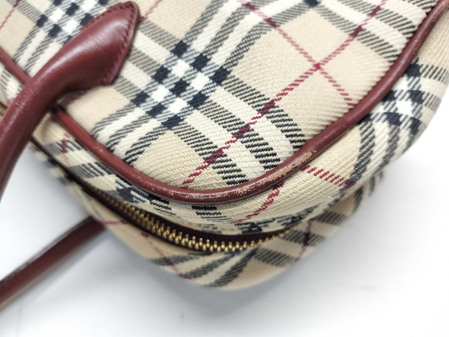 BURBERRY Nova Check Tote Shoulder Bag