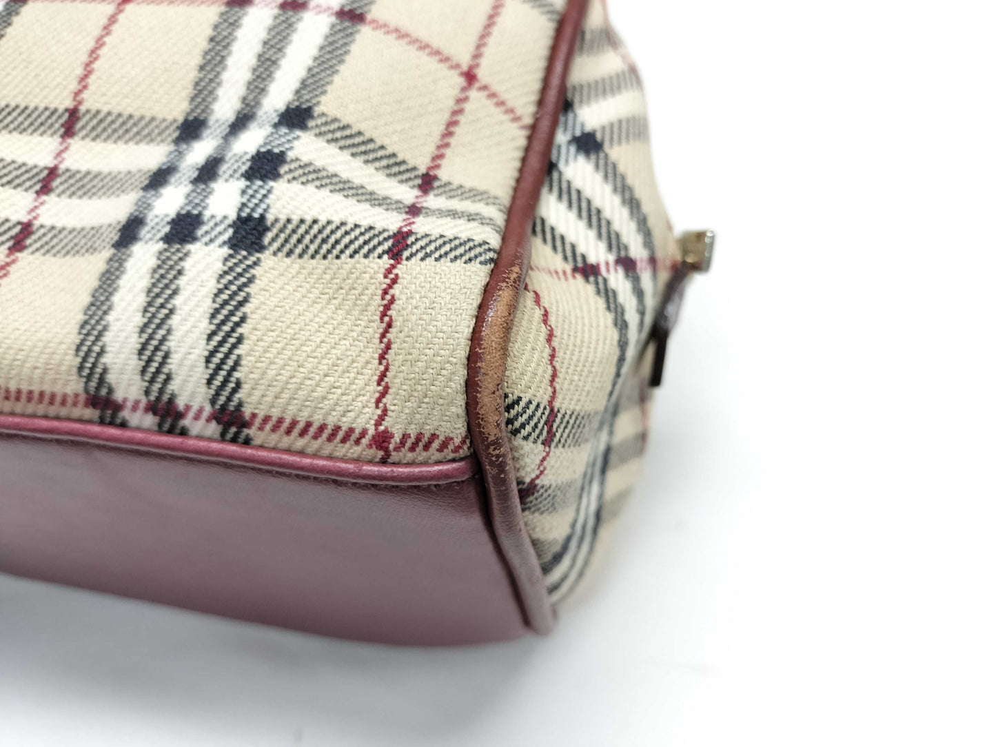 BURBERRY Nova Check Tote Shoulder Bag