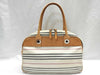 BURBERRY Canvas Nova Check Border Handbag