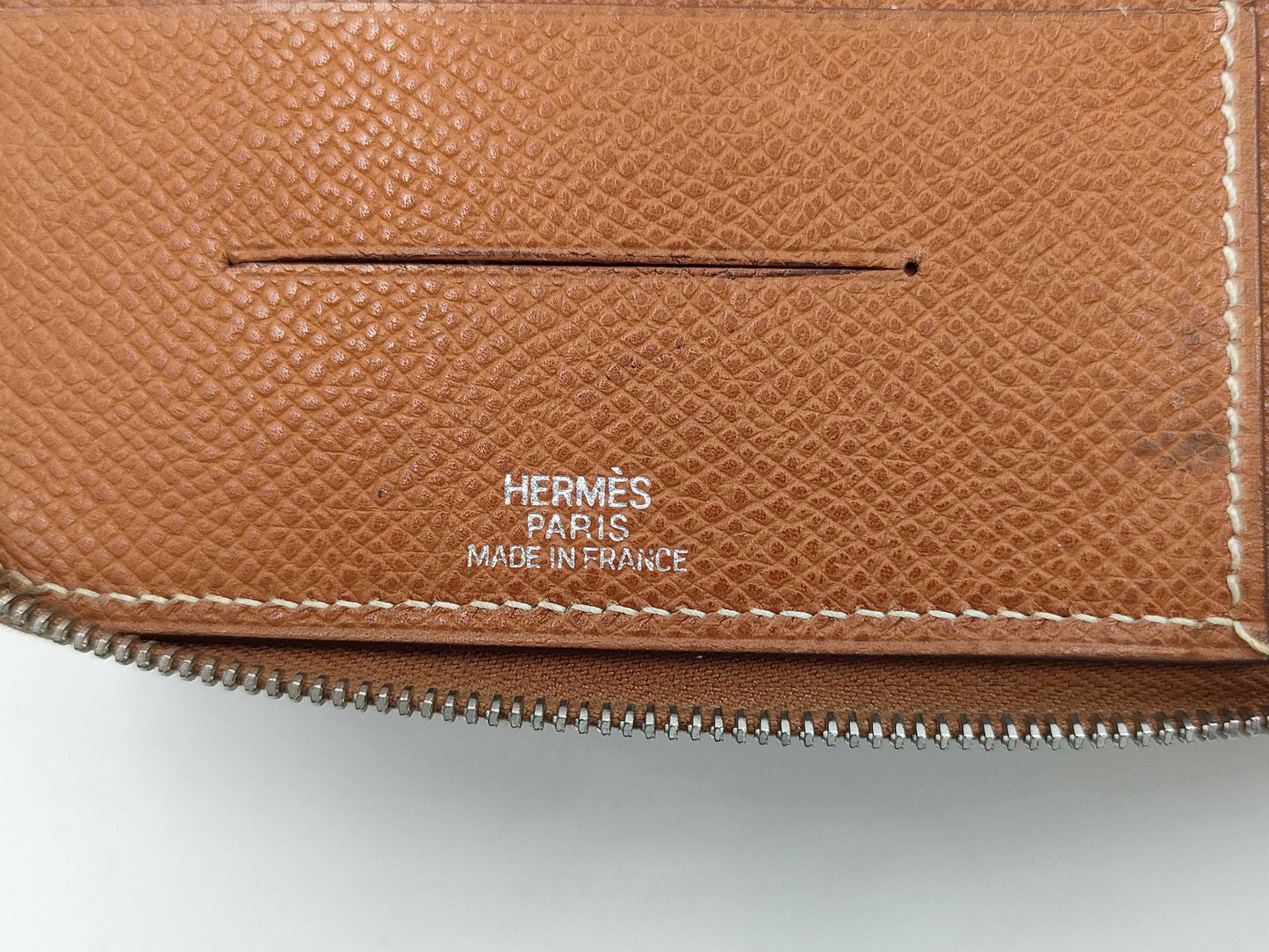 HERMES Agenda Vision Zip Wallet