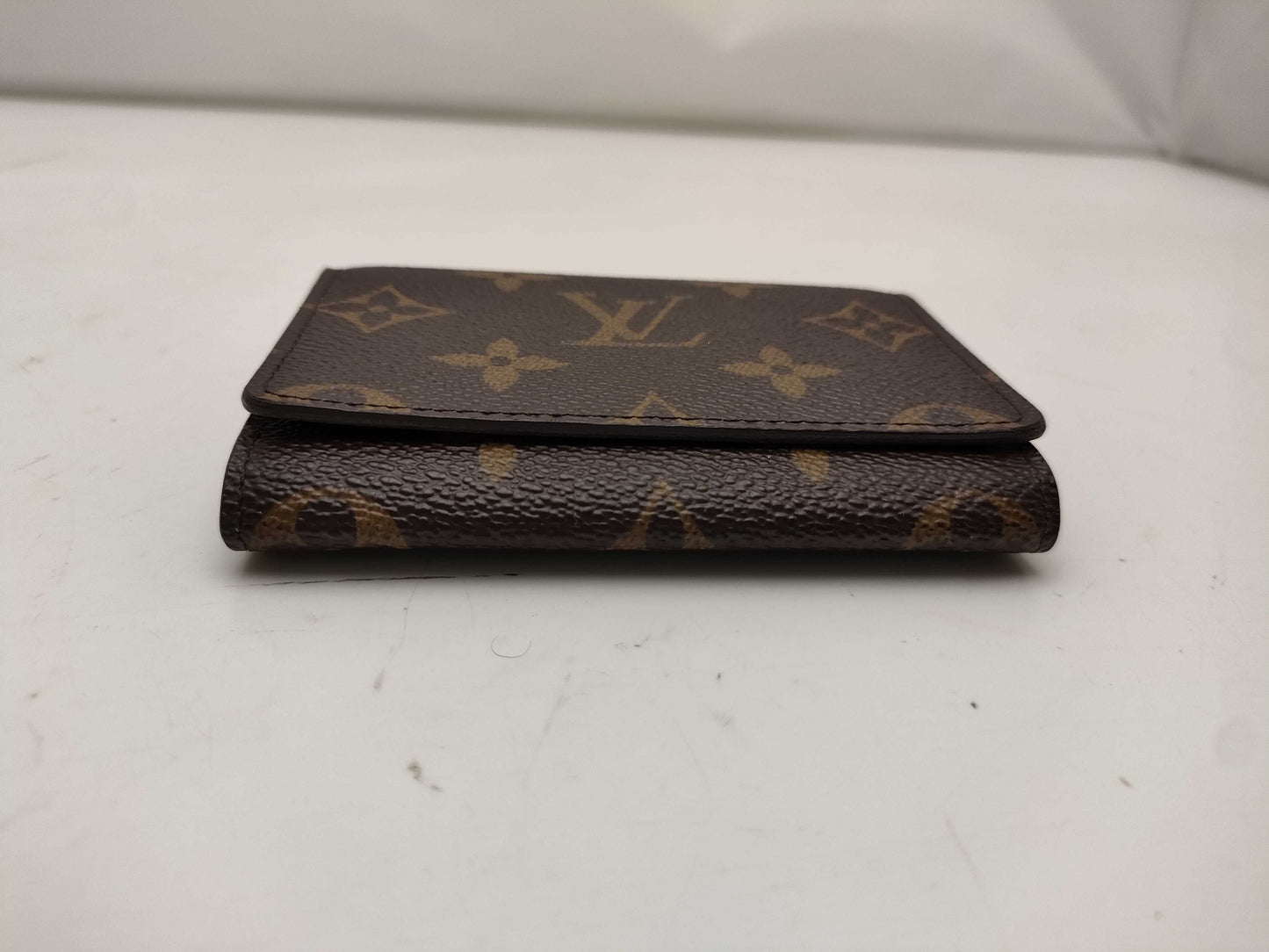 LOUIS VUITTON Monogram M63801 Envelope Carte de Visite Wallet