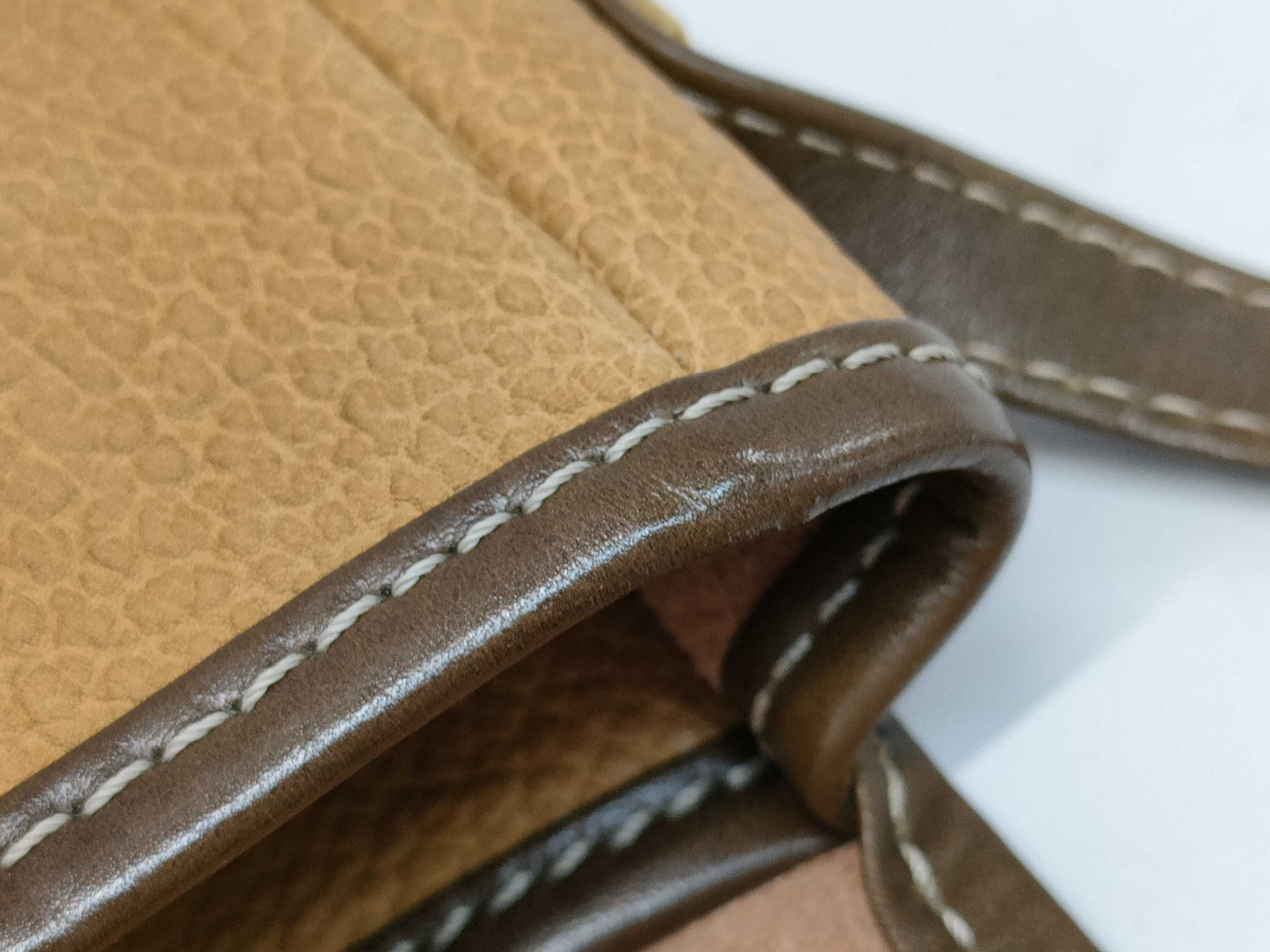 LOEWE Leather Shoulder Anagram Shoulder Bag