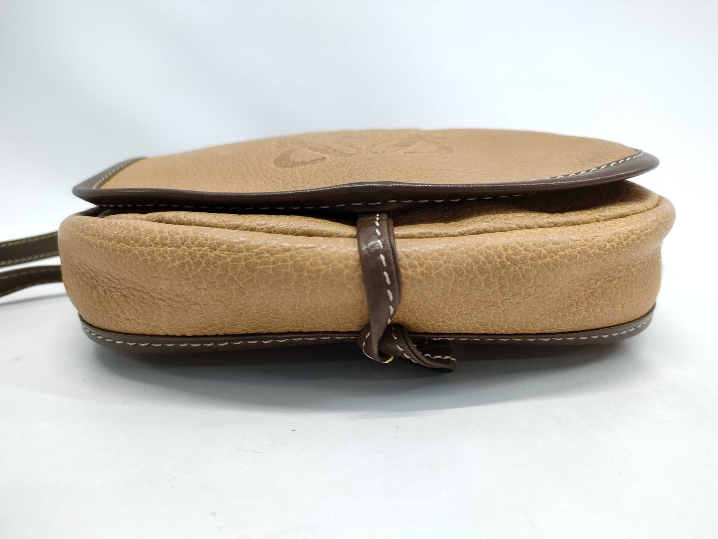 LOEWE Leather Shoulder Anagram Shoulder Bag
